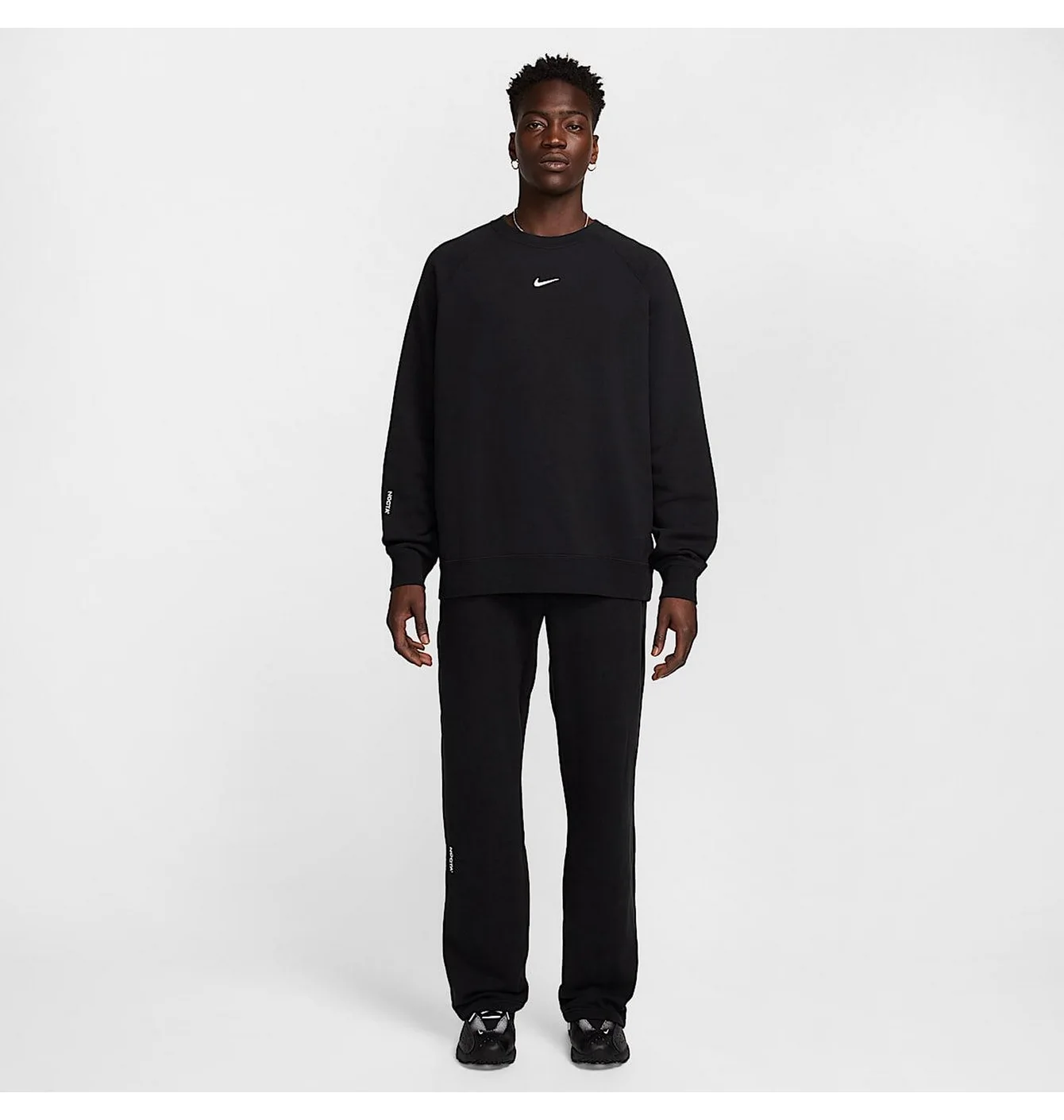 Худі унісекс Nike Nocta Fleece Cs Crew Black FN8160-010