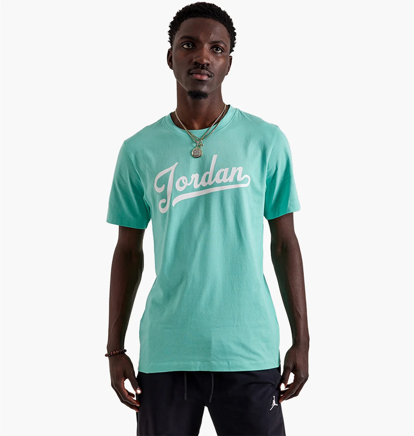 Футболка чоловіча Air Jordan Flight Mvp Tee Turquoise FN5958-349