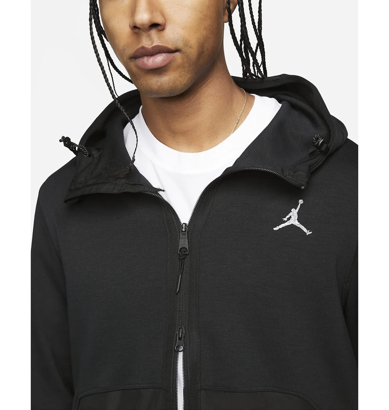 Толстовка чоловіча Air Jordan M J Df Sprt Stmt Flc Fz Black Dj0875-010