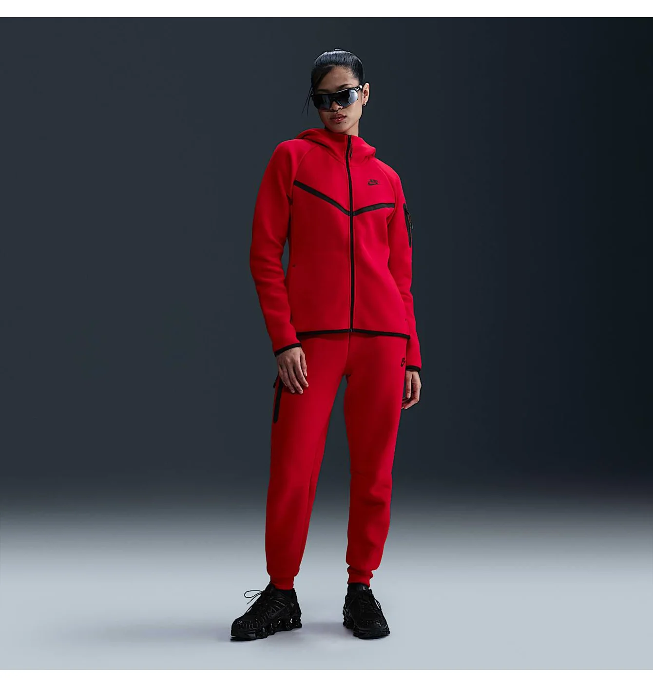 Штани жіночі Nike Nsw Tch Flc Mr Jgger 2 Red HV6779-657