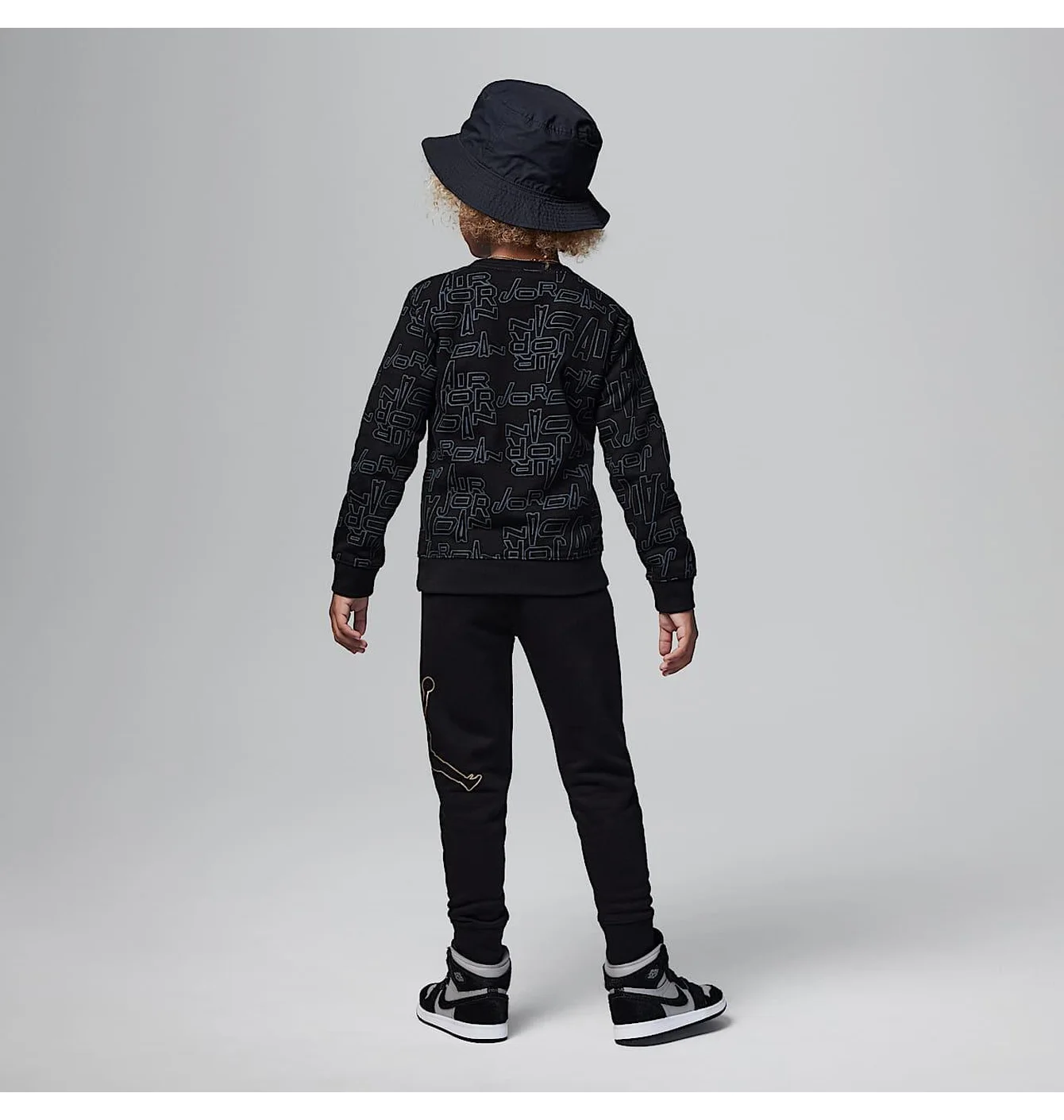 Спортивний костюм дитячий Air Jordan Take Flight B&G Black/Grey 85C812-023