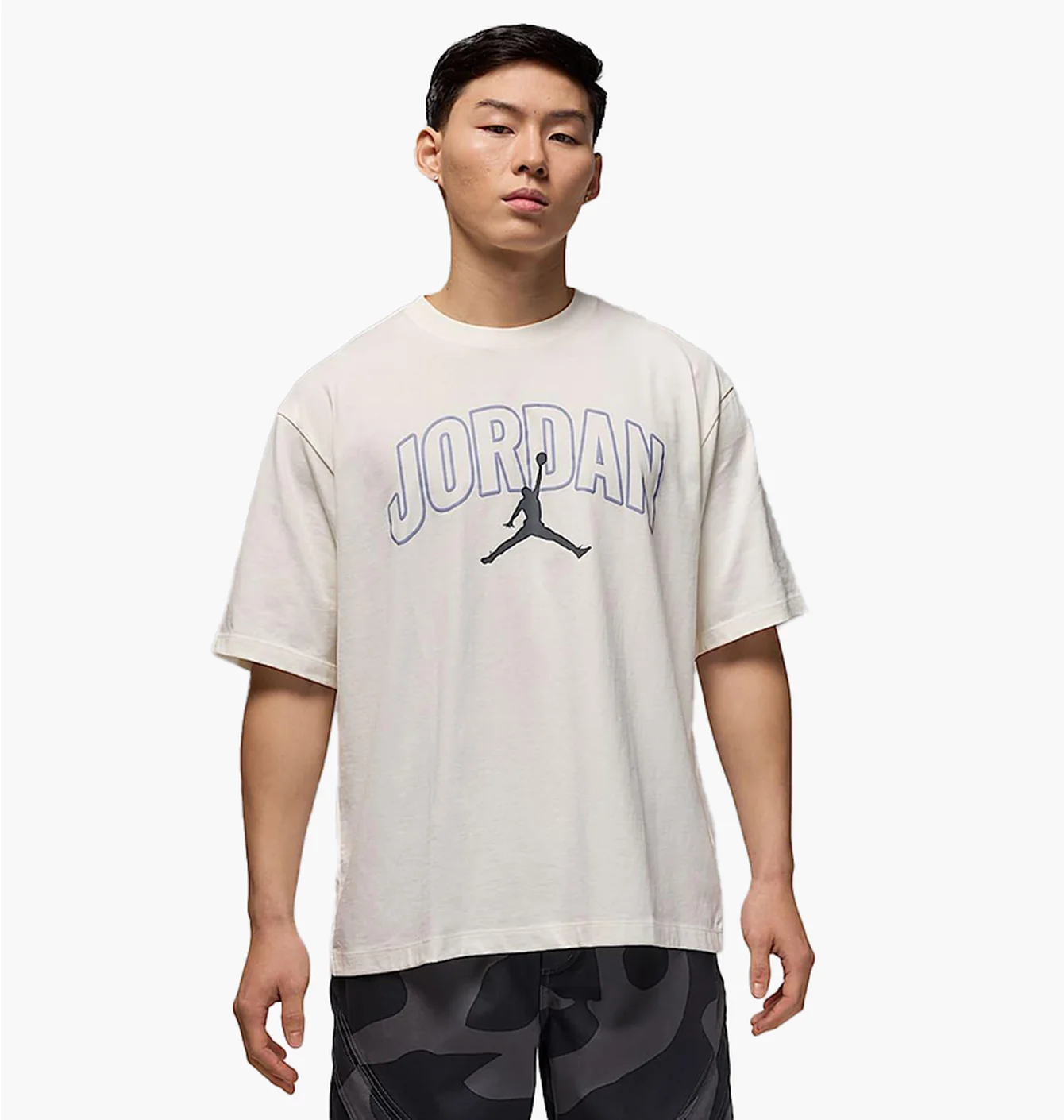 Футболка чоловіча Air Jordan Brk Arch Jd Hbr Crew White IB7347-133