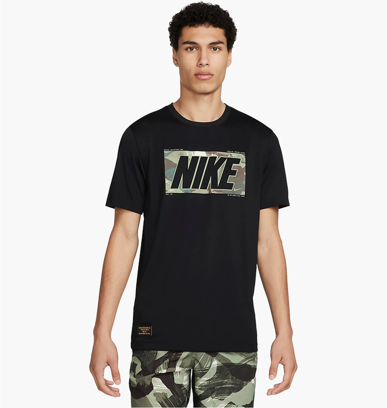 Футболка чоловіча Nike T-Shirt Dri-Fit Black FQ3885-010