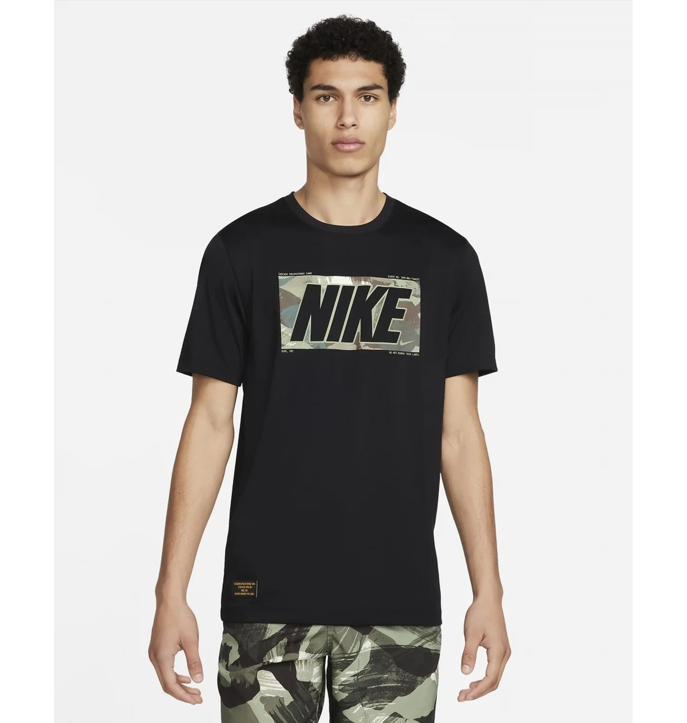 Футболка чоловіча Nike T-Shirt Dri-Fit Black FQ3885-010