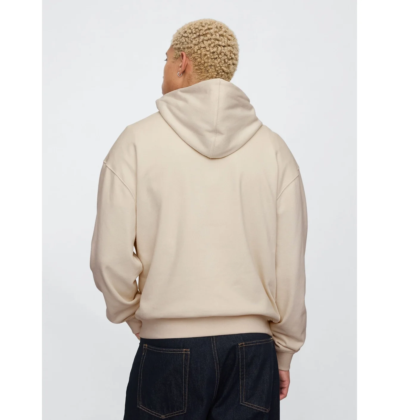 Худі чоловіче Gap Vintagesoft Beige F36-070