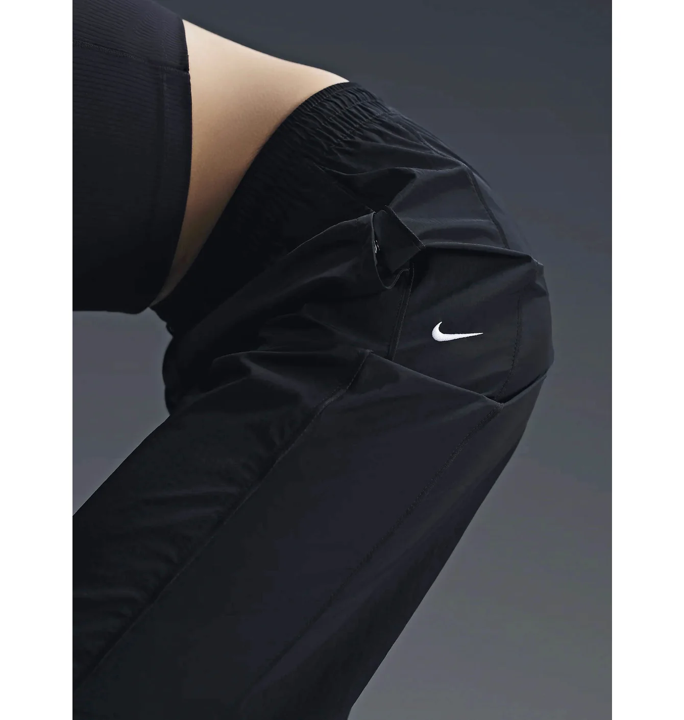 Штани жіночі Nike W Nsw Nk Wr Wvn Hr Oh Pant Black FV7655-010