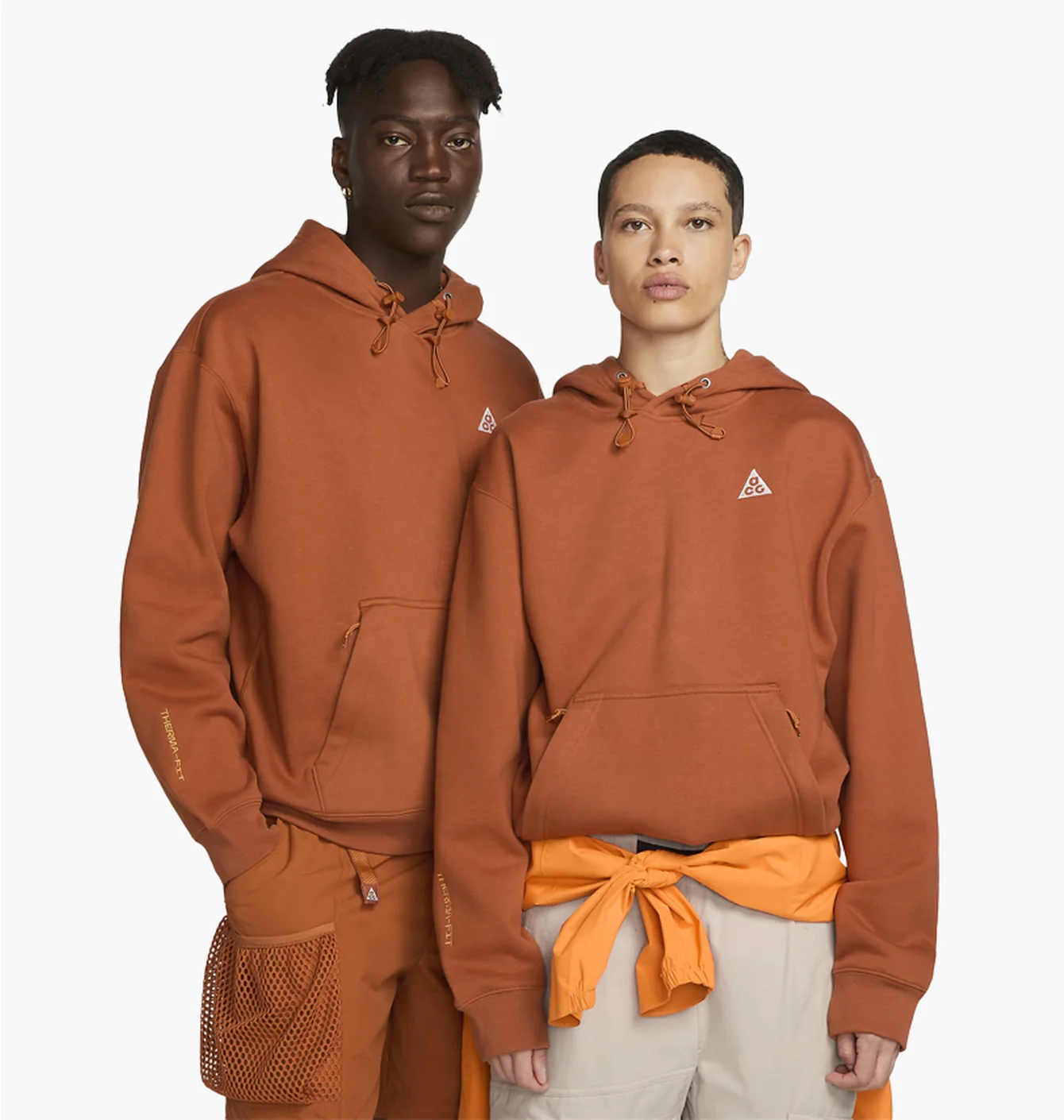 Худі чоловіче Nike Acg Therma-Fit Fleece Pullover Hoodie Brown DZ3392-246