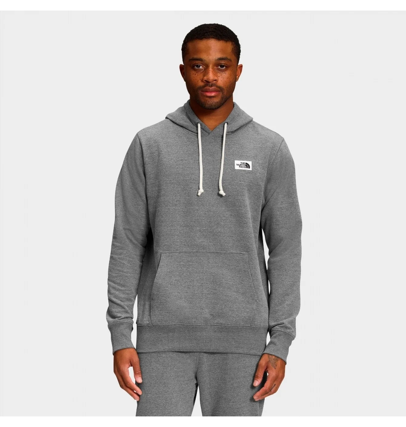 Худі чоловіче The North Face Heritage Patch Pullover Hoodie Grey NF0A7UNU-030