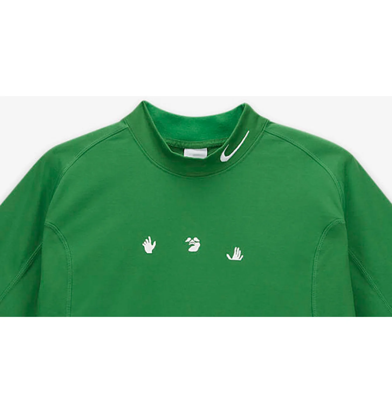 Футболка унісекс Nike X Off-White™ Short-Sleeve Top Green DV4401-389