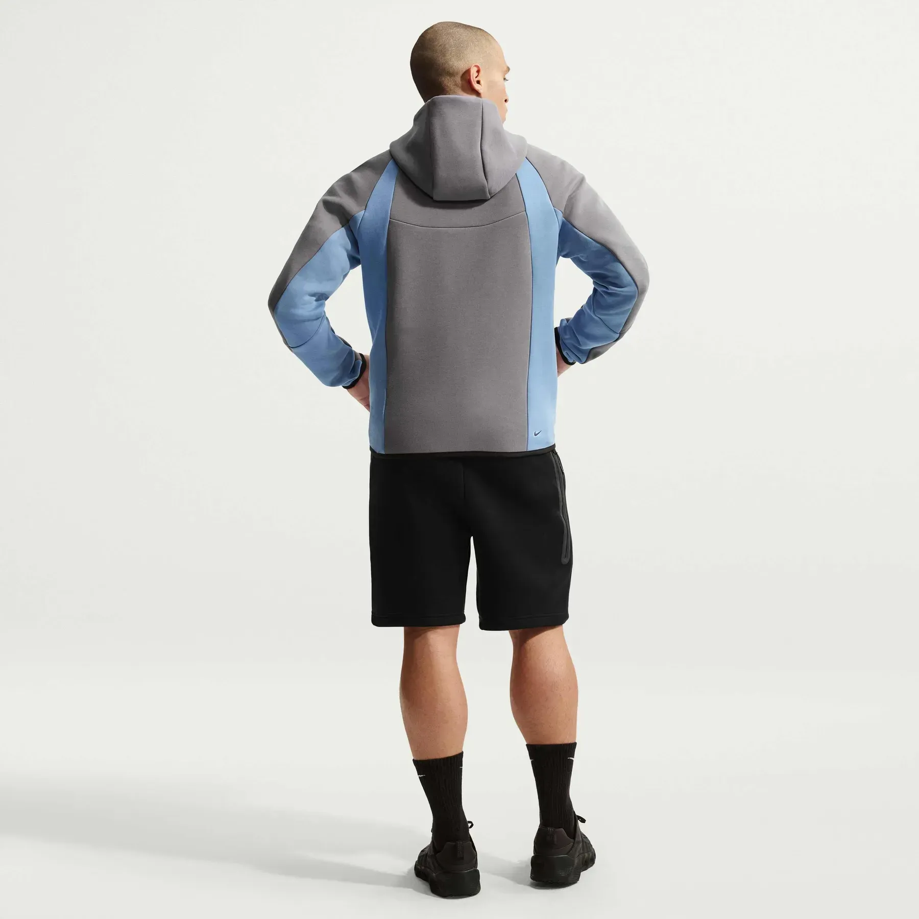 Кофта чоловіча Nike Tech Colour-Block Full-Zip Fleece Windrunner Jacket (IF1325-015)