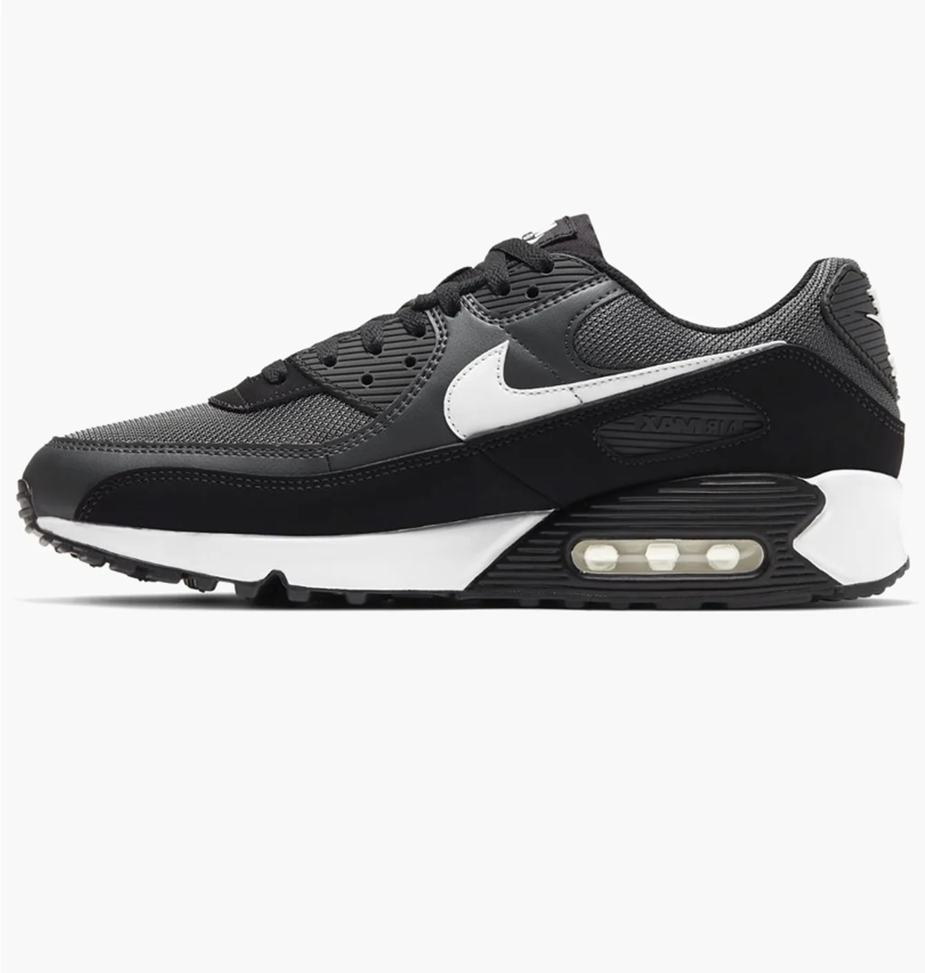 Кросівки чоловічі Nike Air Max 90 Dark Smoke Grey/Black/White CN8490-002