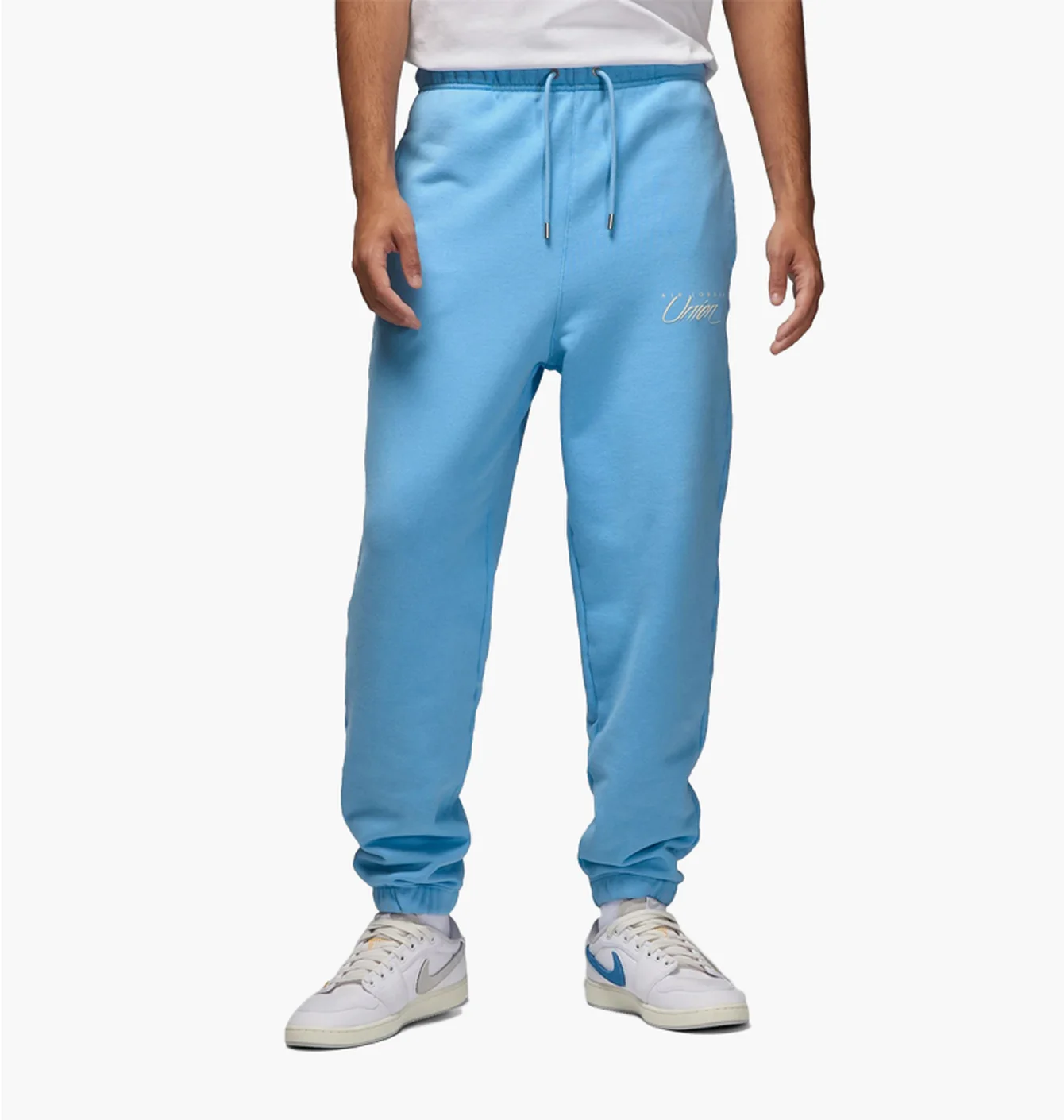 Штани чоловічі Air Jordan Fleece Joggers X Union La Light Blue DV7336-496