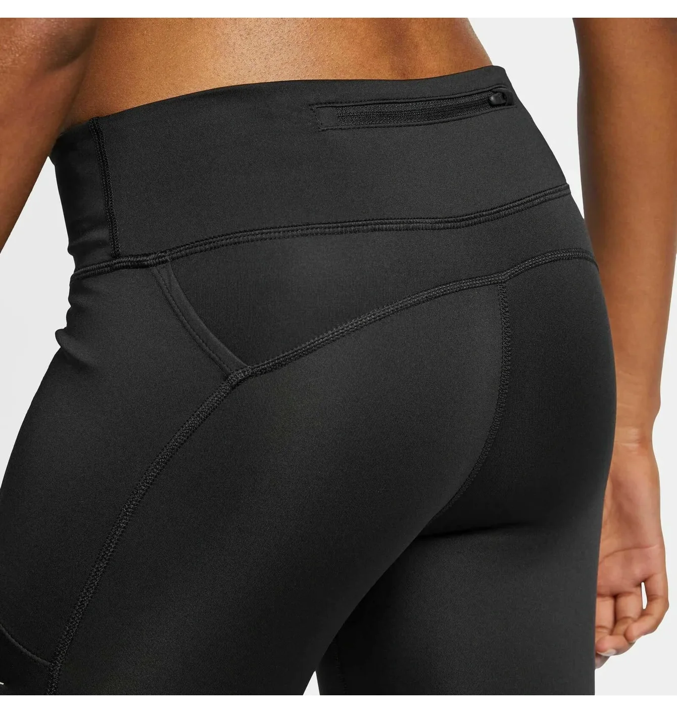 Легінси жіночі Nike Fast Mid Rise Crop Length Black DB4380-010