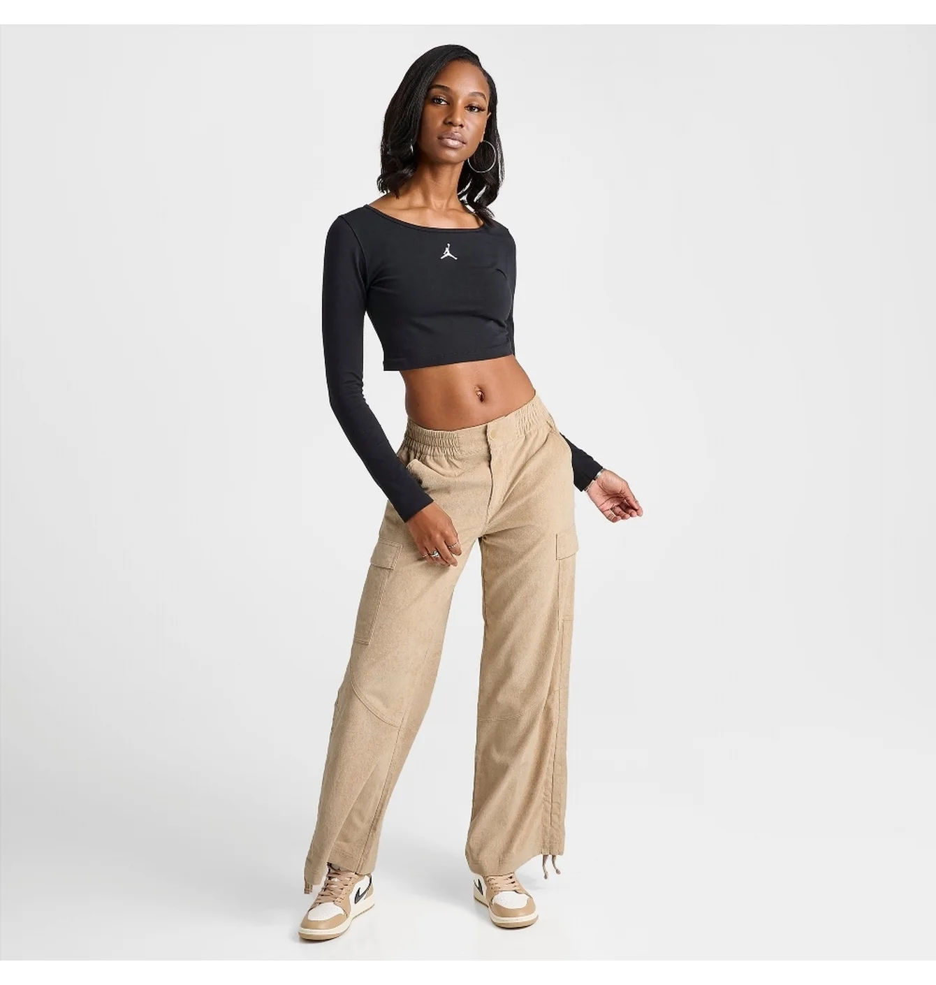 Штани жіночі Air Jordan Chicago Corduroy Pants Beige FD8209-277