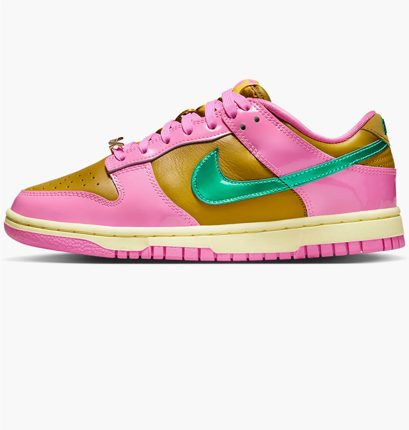 Кросівки жіночі Nike Dunk Low X Parris Goebel Pink/Brown FN2721-600