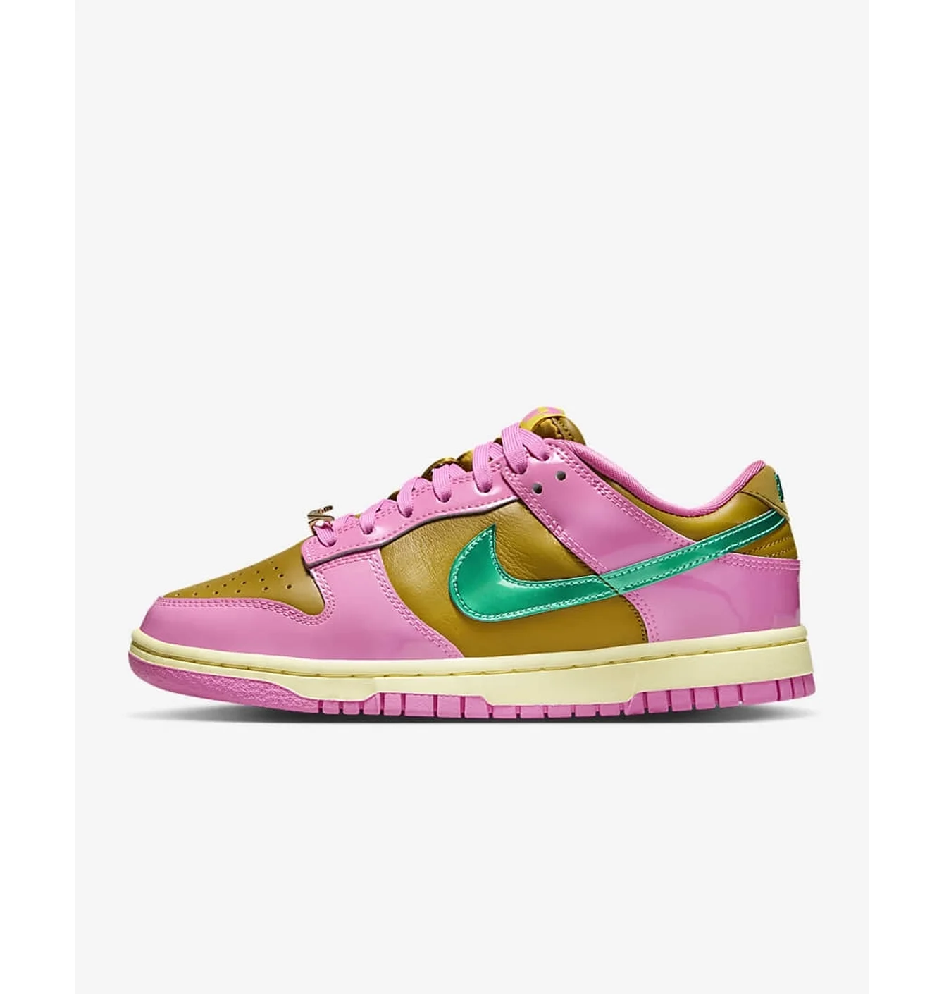 Кросівки жіночі Nike Dunk Low X Parris Goebel Pink/Brown FN2721-600