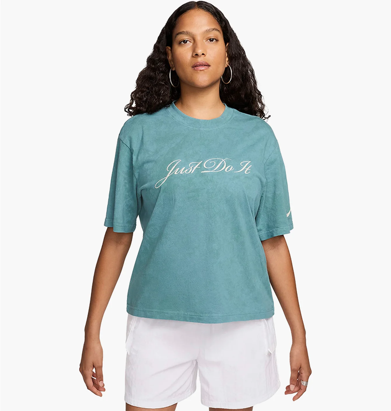 Футболка жіноча Nike T-Shirt Sportswear Light Blue FZ4889-361