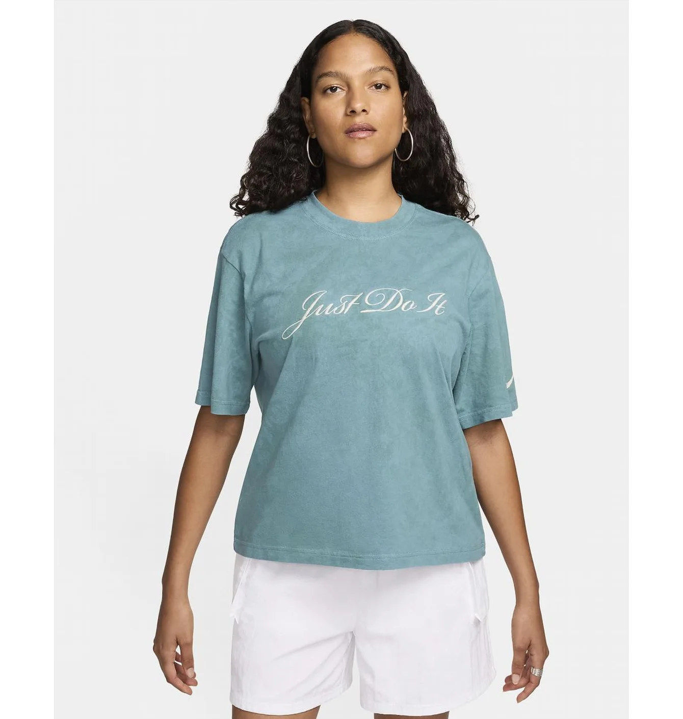 Футболка жіноча Nike T-Shirt Sportswear Light Blue FZ4889-361