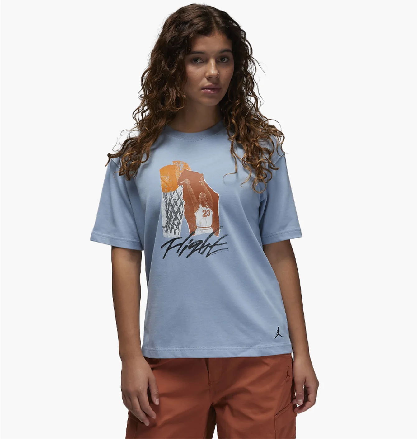 Футболка жіноча Air Jordan Collage T-Shirt Light Blue FN5365-436