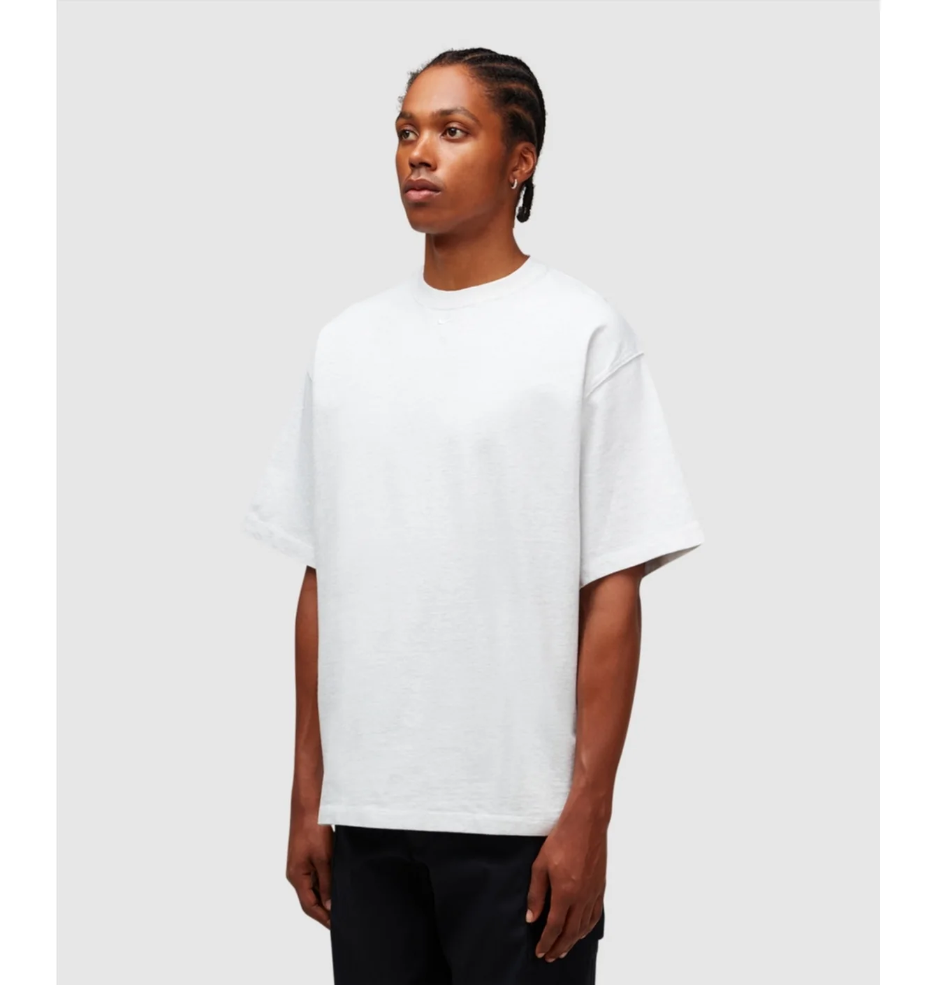 Футболка чоловіча Nike Solo Swoosh T-Shirt White FB7865-051