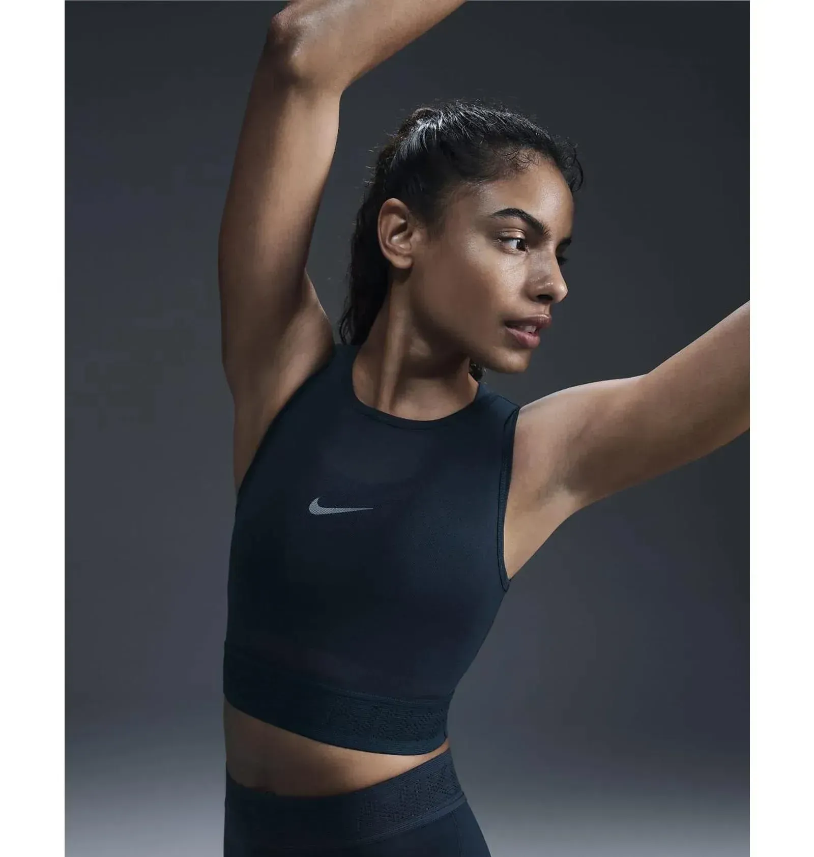 Спортивний топ жіночий Nike Pro Blue (FN7387-478)