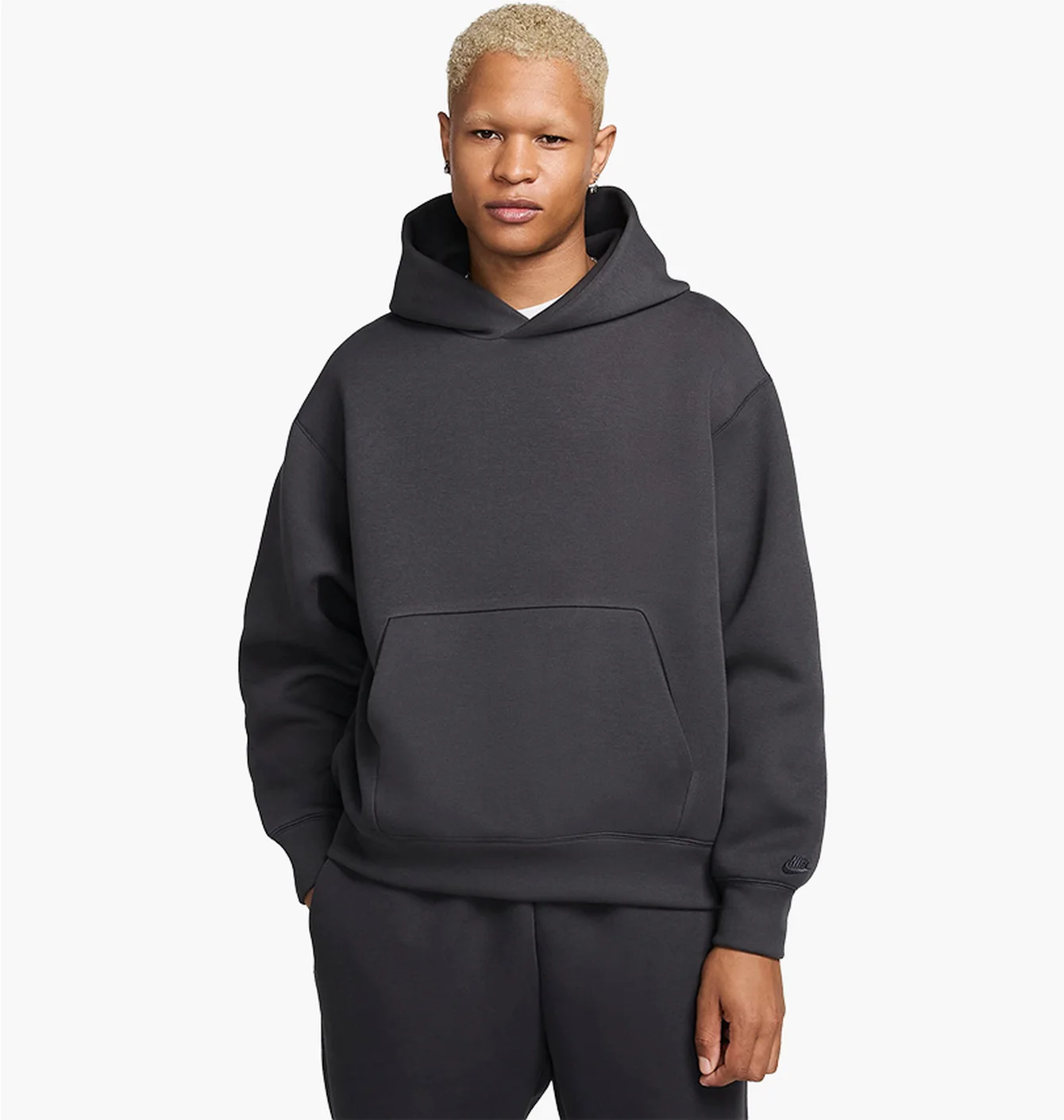 Худі чоловіче Nike Tech Reimagined Fleece Hoodie Black FZ0744-060