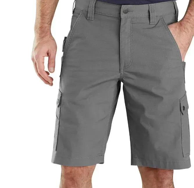 Шорти чоловічі Carhartt Kargo Ripstop Steel (104727-075)