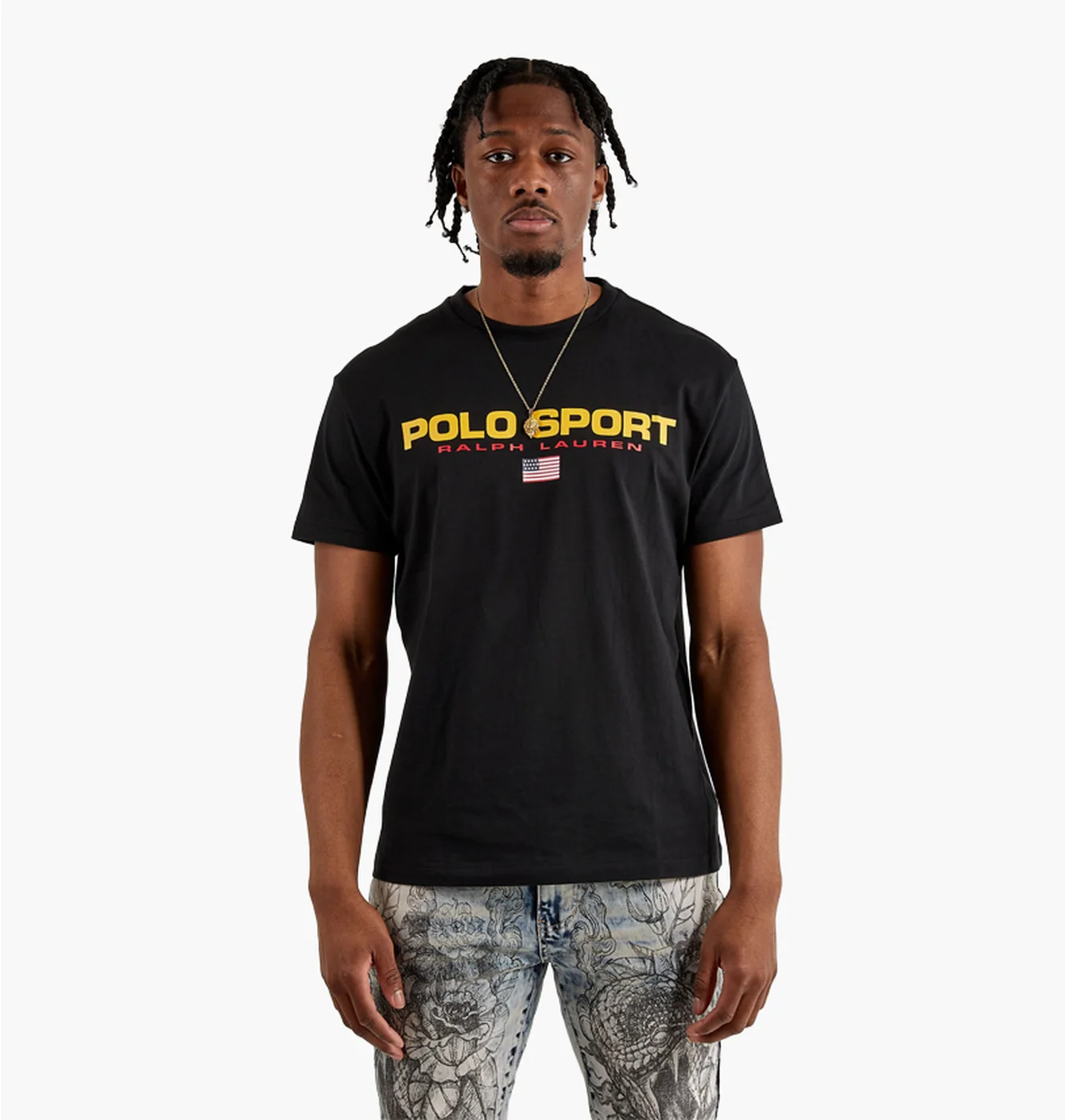 Футболка чоловіча Polo Ralph Lauren Sport Jersey Tee Black 710750444020