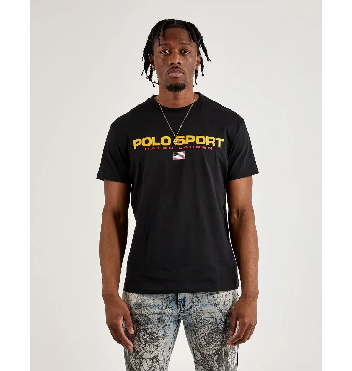 Футболка чоловіча Polo Ralph Lauren Sport Jersey Tee Black 710750444020