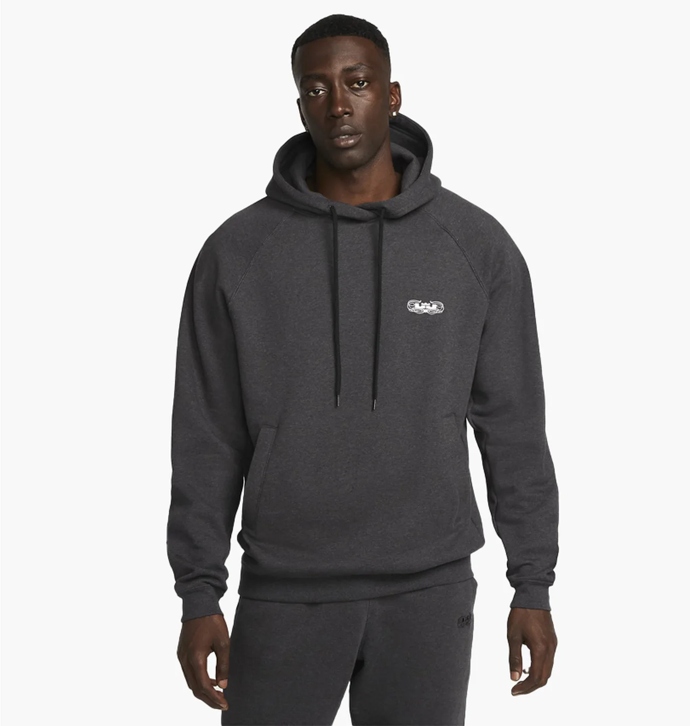 Худі чоловіче Nike Lebron Pullover Basketball Hoodie Grey DQ6129-032