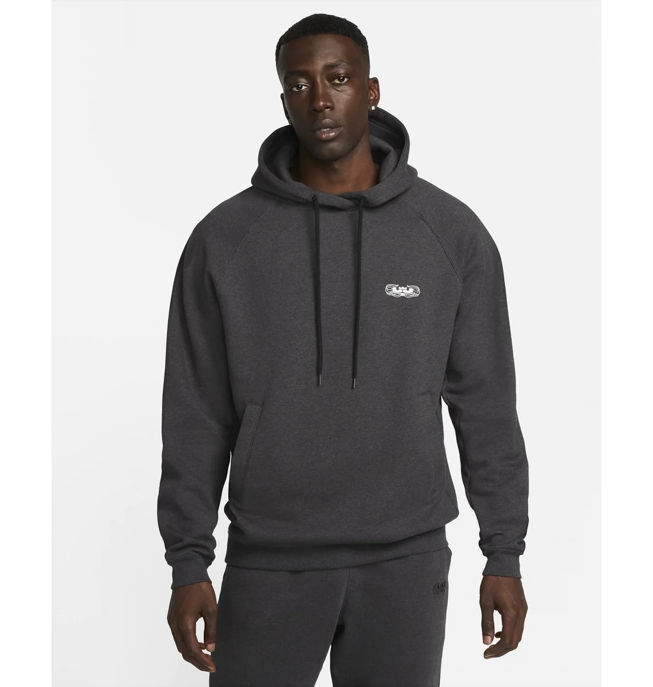 Худі чоловіче Nike Lebron Pullover Basketball Hoodie Grey DQ6129-032