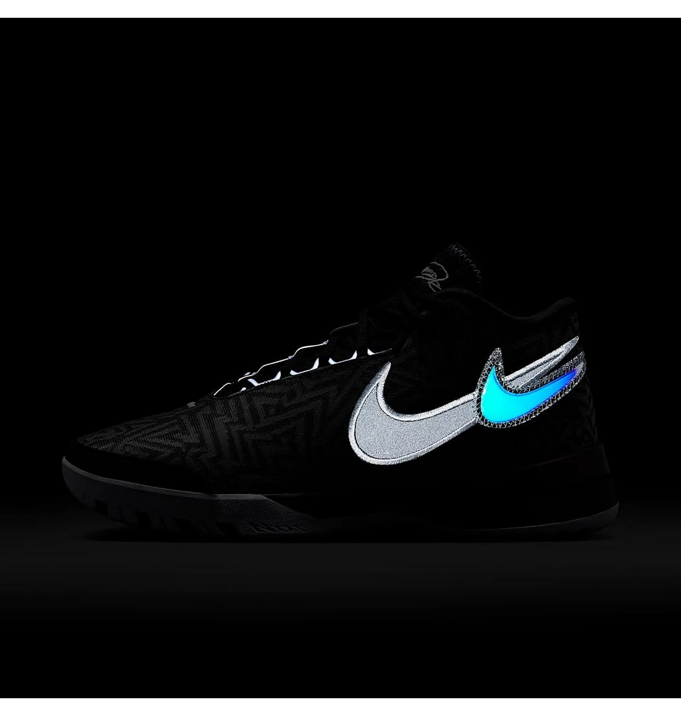 Кросівки чоловічі Air Jordan Lebron Nxxt Genisus Black/White HF0712-004