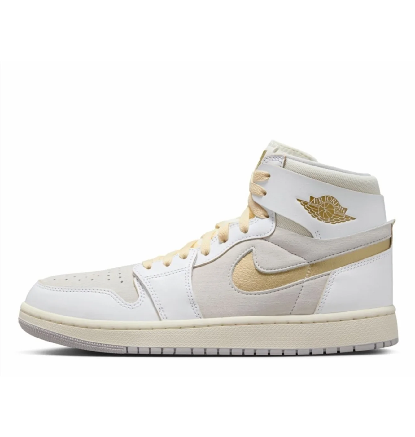 Кросівки чоловічі Air Jordan 1 Zoom Cmft 2 White/Grey DV1307-107