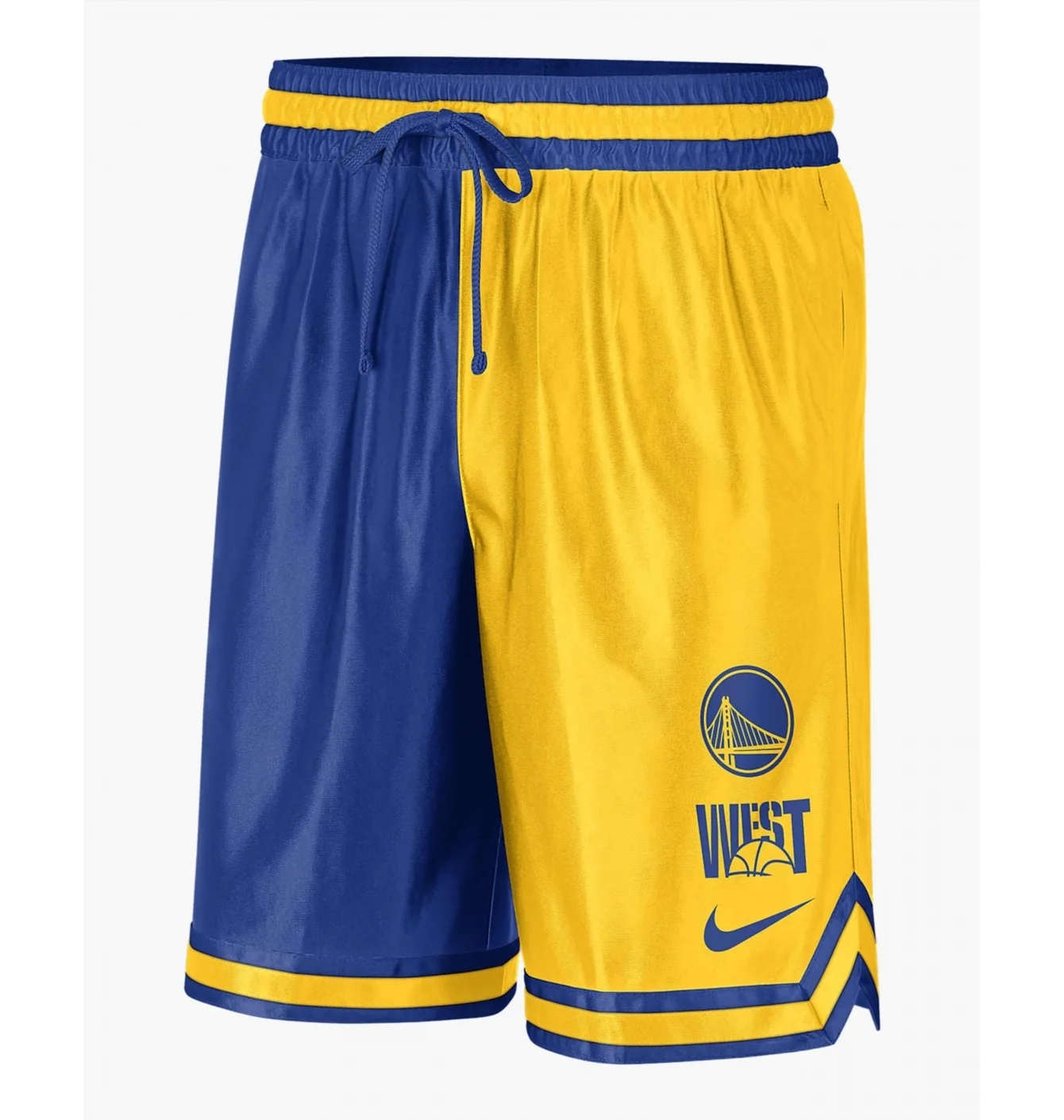 Шорти чоловічі Nike Golden State Warriors Courtside Blue/Yellow Dr9360-728