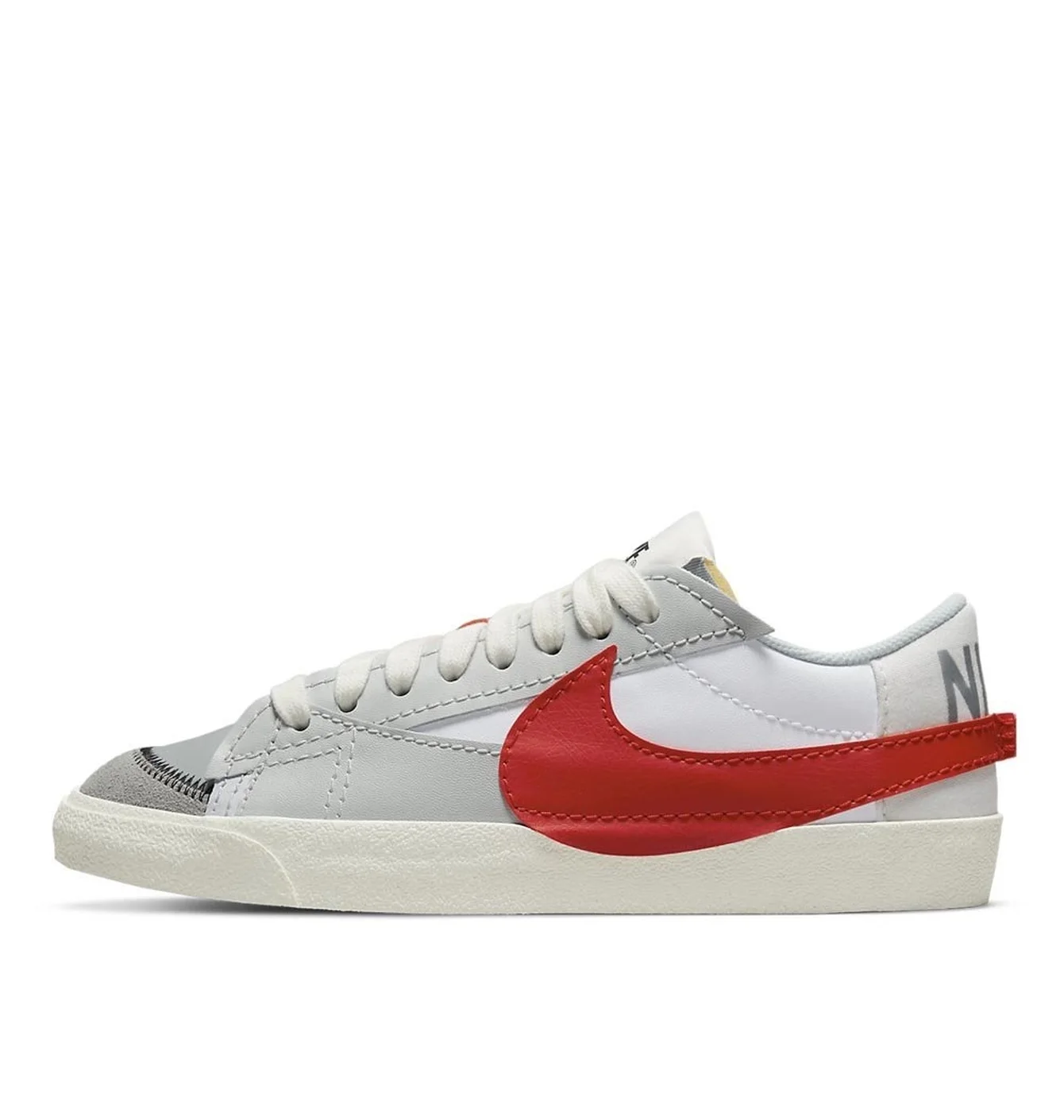 Кросівки чоловічі Nike Blazer Low 77 Jumbo Grey/Red Dq8769-100