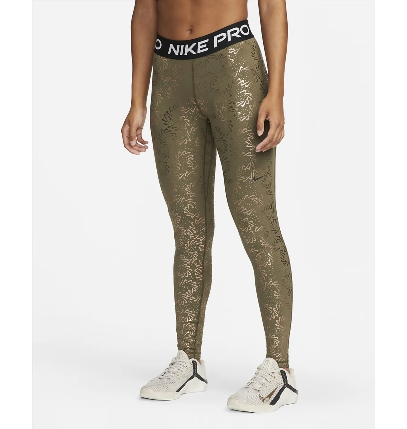 Легінси жіночі Nike Pro Green Dq6228-222
