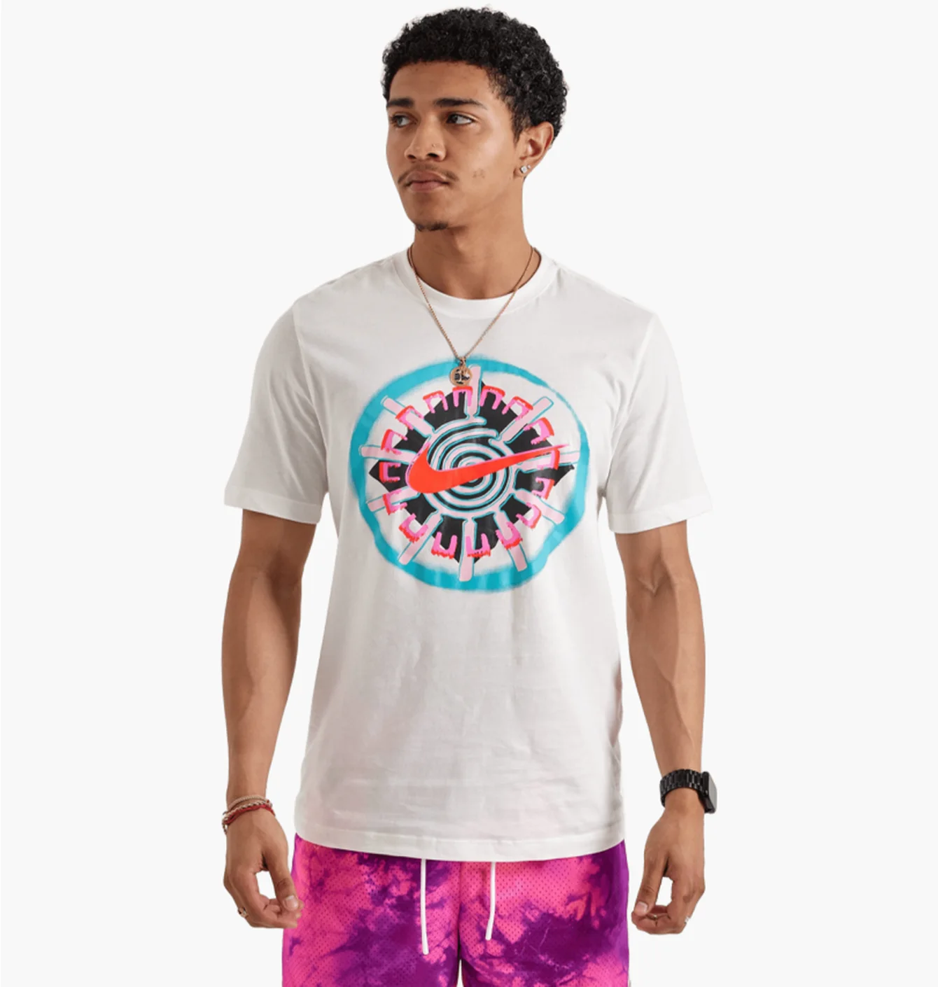 Футболка чоловіча Nike Oc Festifal White HJ0790-133