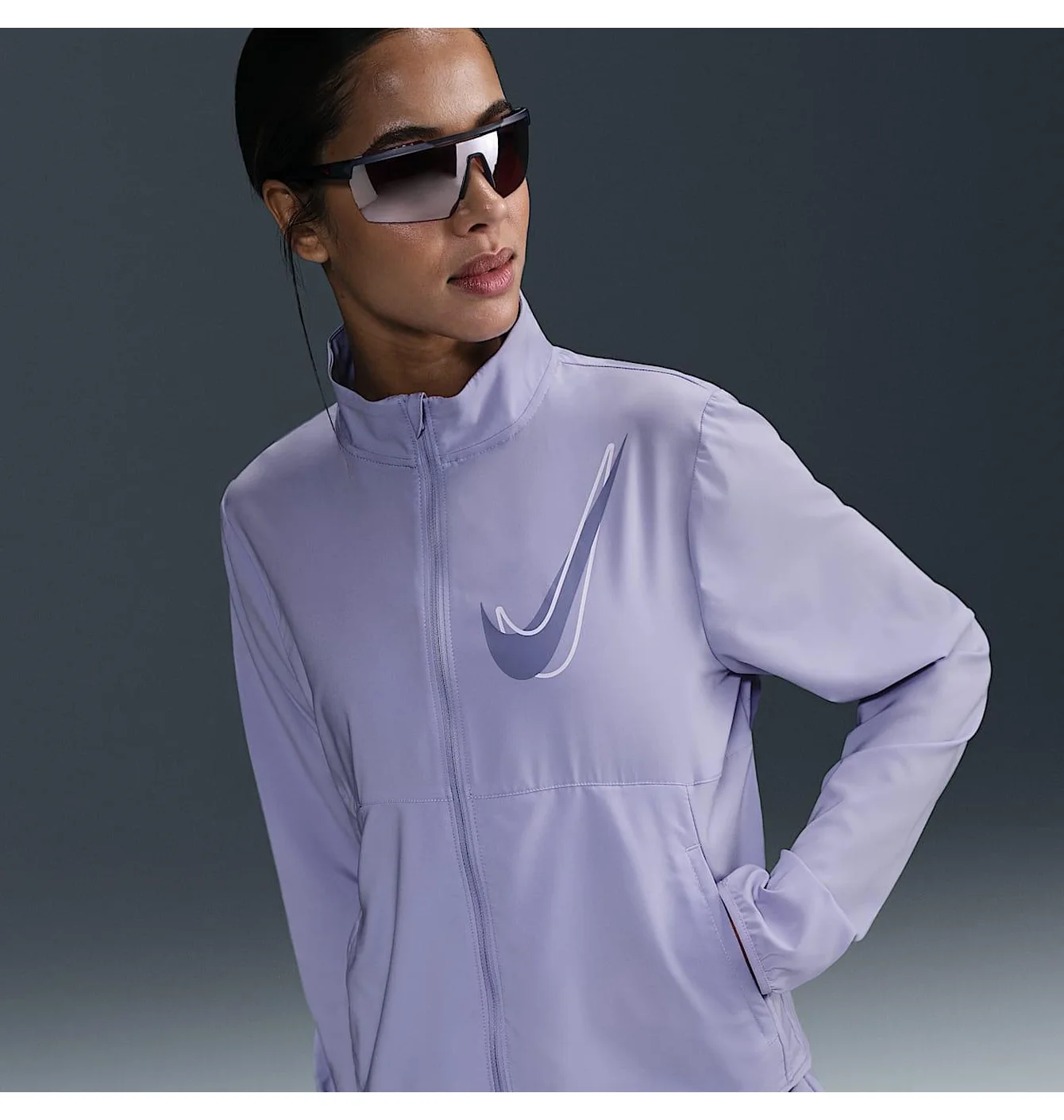 Олімпійка жіноча Nike Swoosh Dri-Fit Violet HJ2228-533