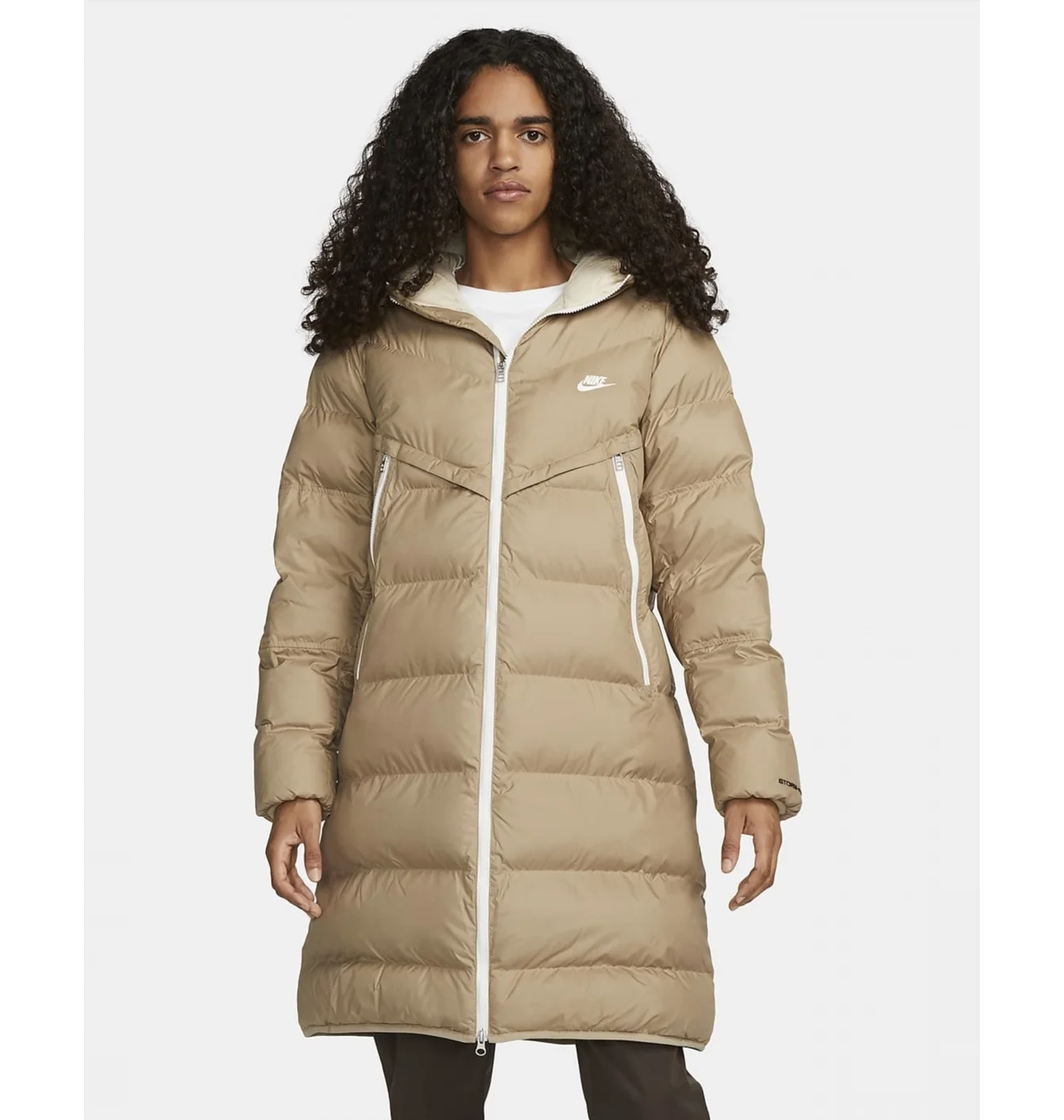 Куртка чоловіча Nike Nk Sf Wr Pl-Fld Hd Parka Beige Dr9609-247