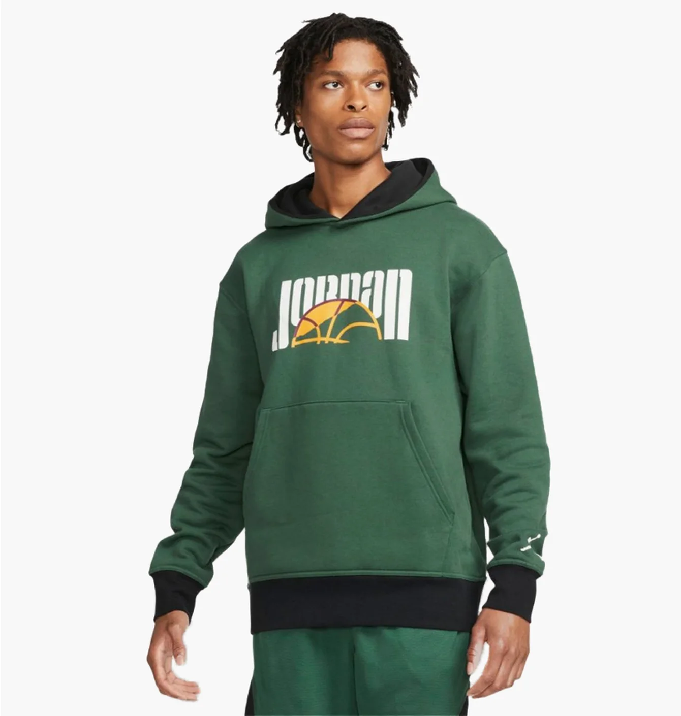 Худі чоловіче Air Jordan M J Sprt Dna Hbr Flc Po Green DC9639-333