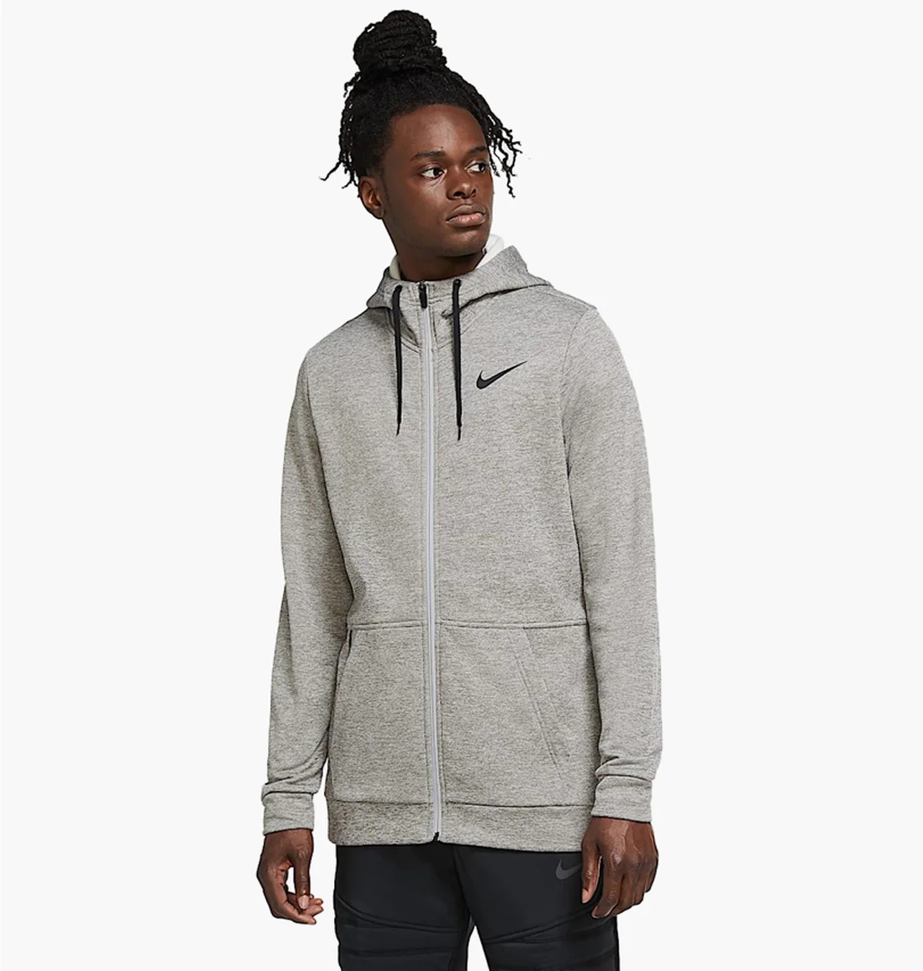 Толстовка чоловіча Nike Therma Full-Zip Hoodie Grey CU6231-063