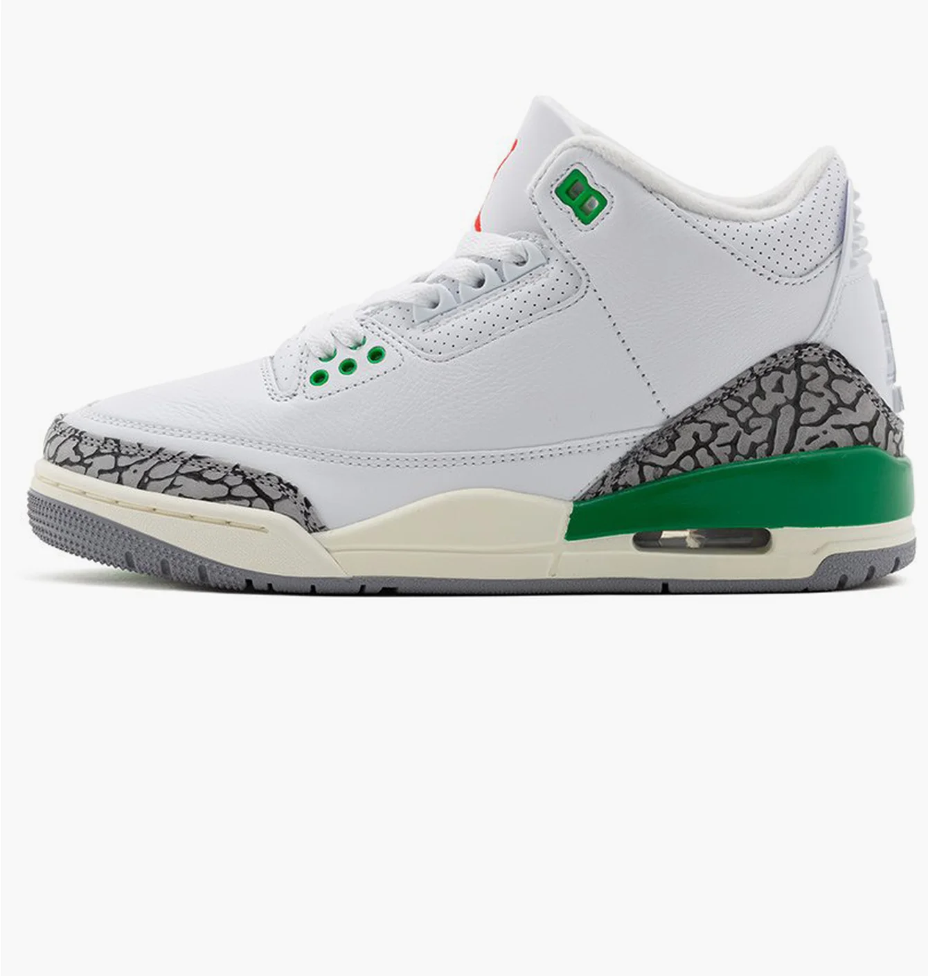 Кросівки жіночі Air Jordan Brand Air 3 Wmns „Lucky Green” White CK9246-136