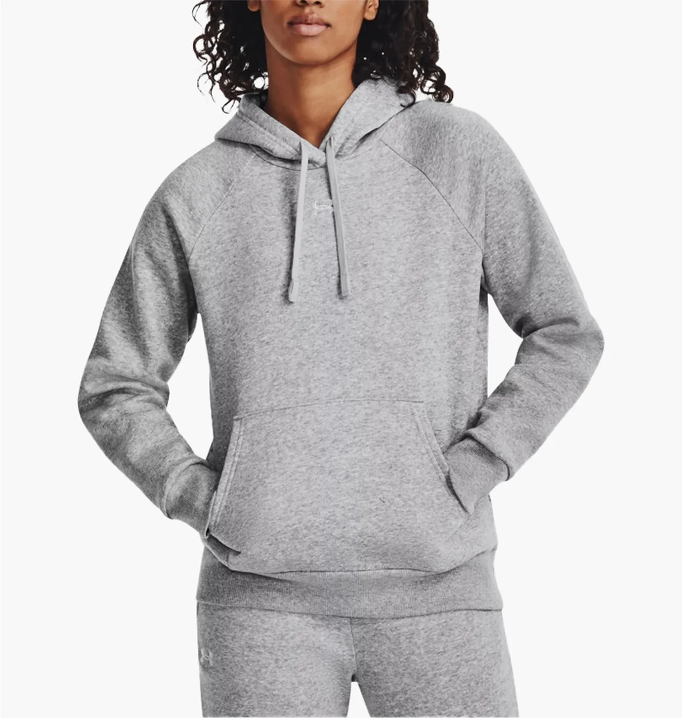 Худі жіноче Under Armour Hooded Sweatshirt Ua Rival Fleece Hoodie Grey 1379500-013