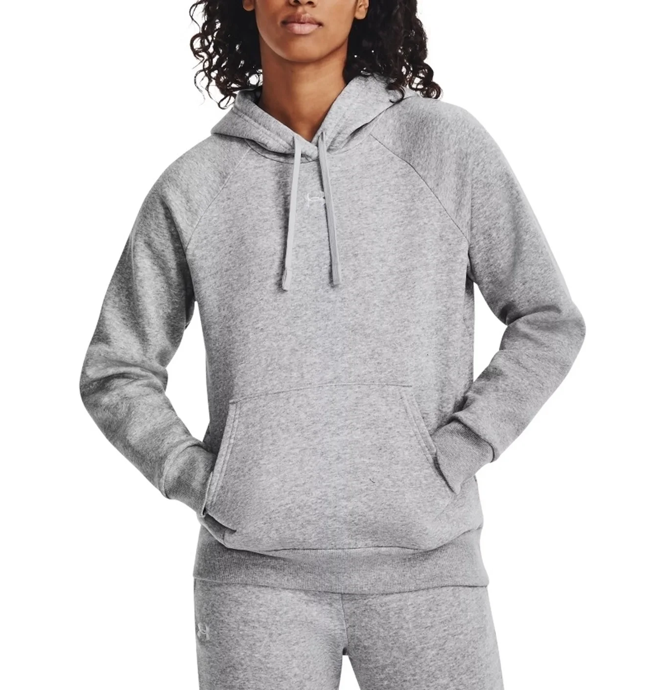 Худі жіноче Under Armour Hooded Sweatshirt Ua Rival Fleece Hoodie Grey 1379500-013