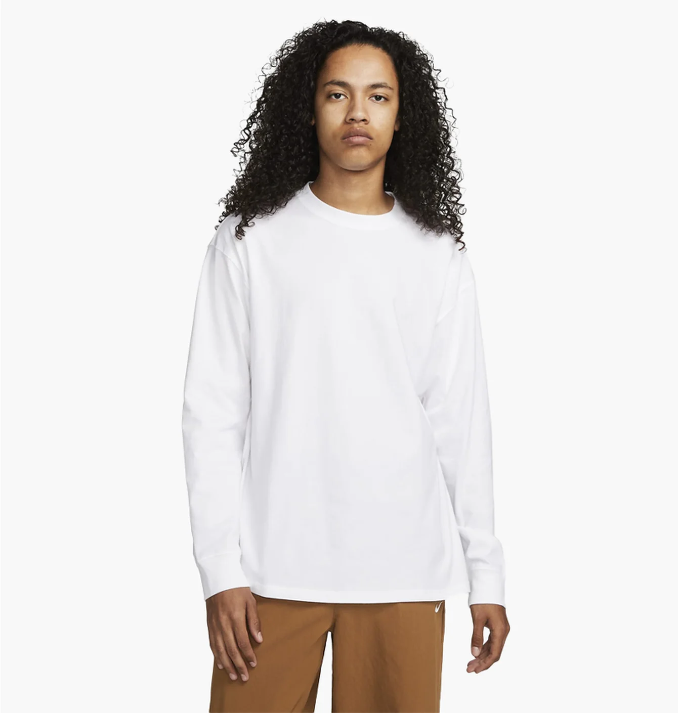 Лонгслів чоловічий Nike T-Shirt Sb White FJ1155-100