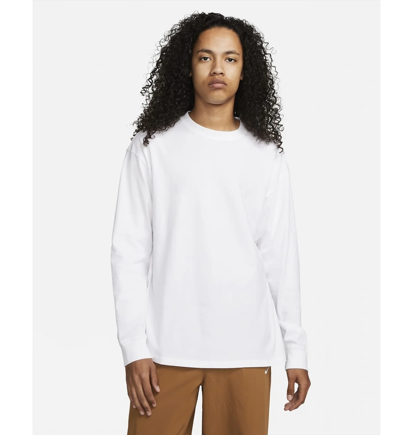 Лонгслів чоловічий Nike T-Shirt Sb White FJ1155-100
