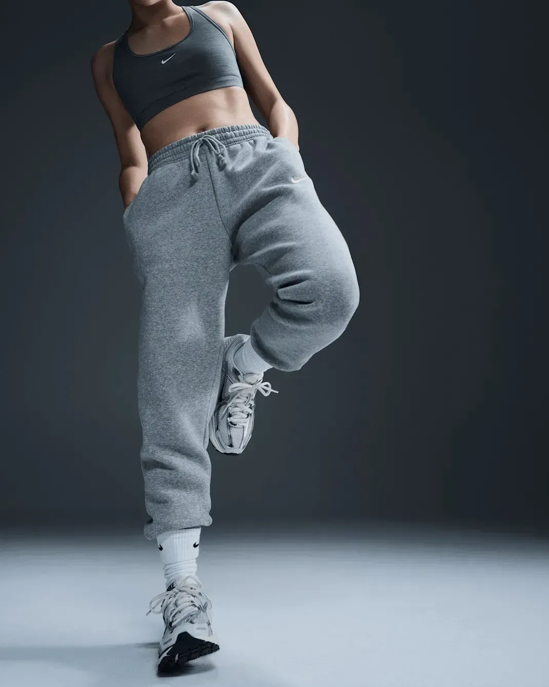 Брюки жіночі Nike Sportswear Phoenix Fleece (FZ7626-063)
