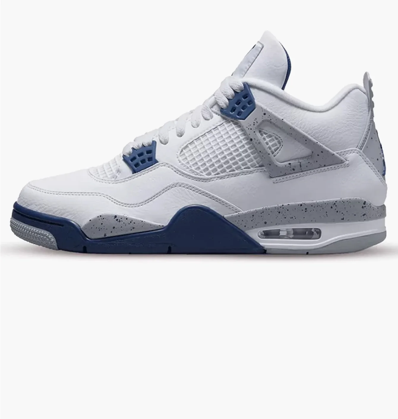 Кросівки чоловічі Air Jordan 4 Retro Midnight Navy White Dh6927-140
