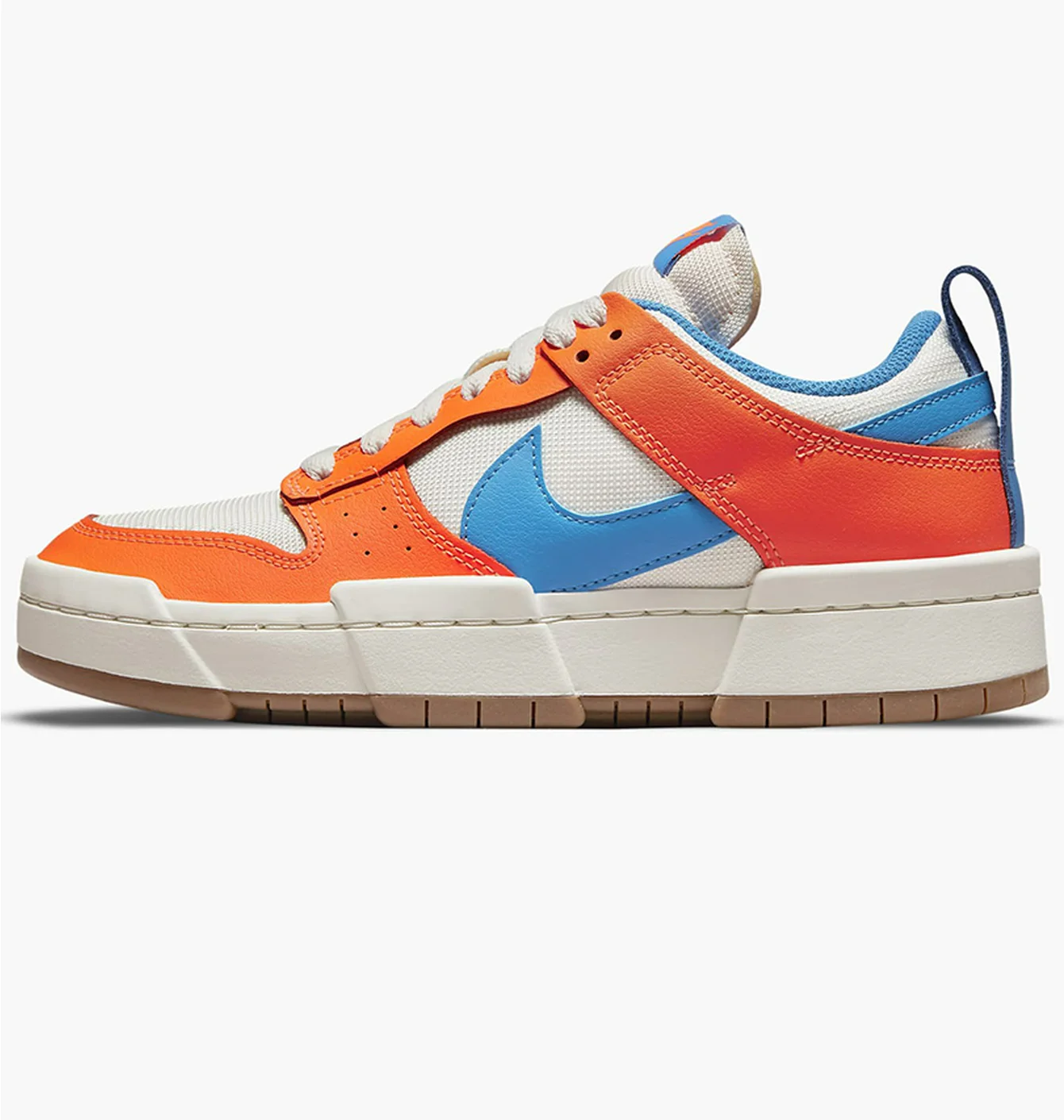 Кросівки жіночі Nike Dunk Low Disrupt Orange/White CK6654-104