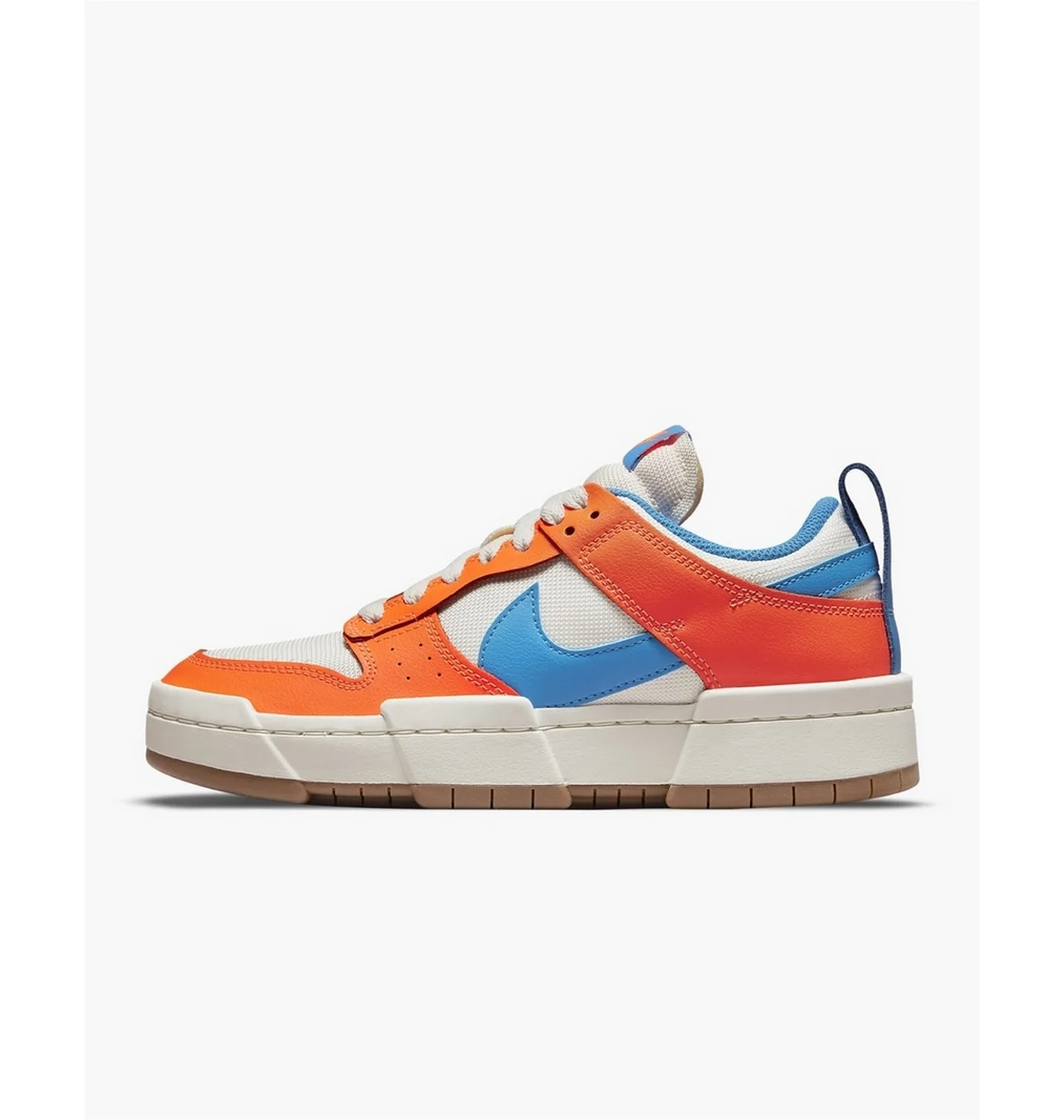Кросівки жіночі Nike Dunk Low Disrupt Orange/White CK6654-104